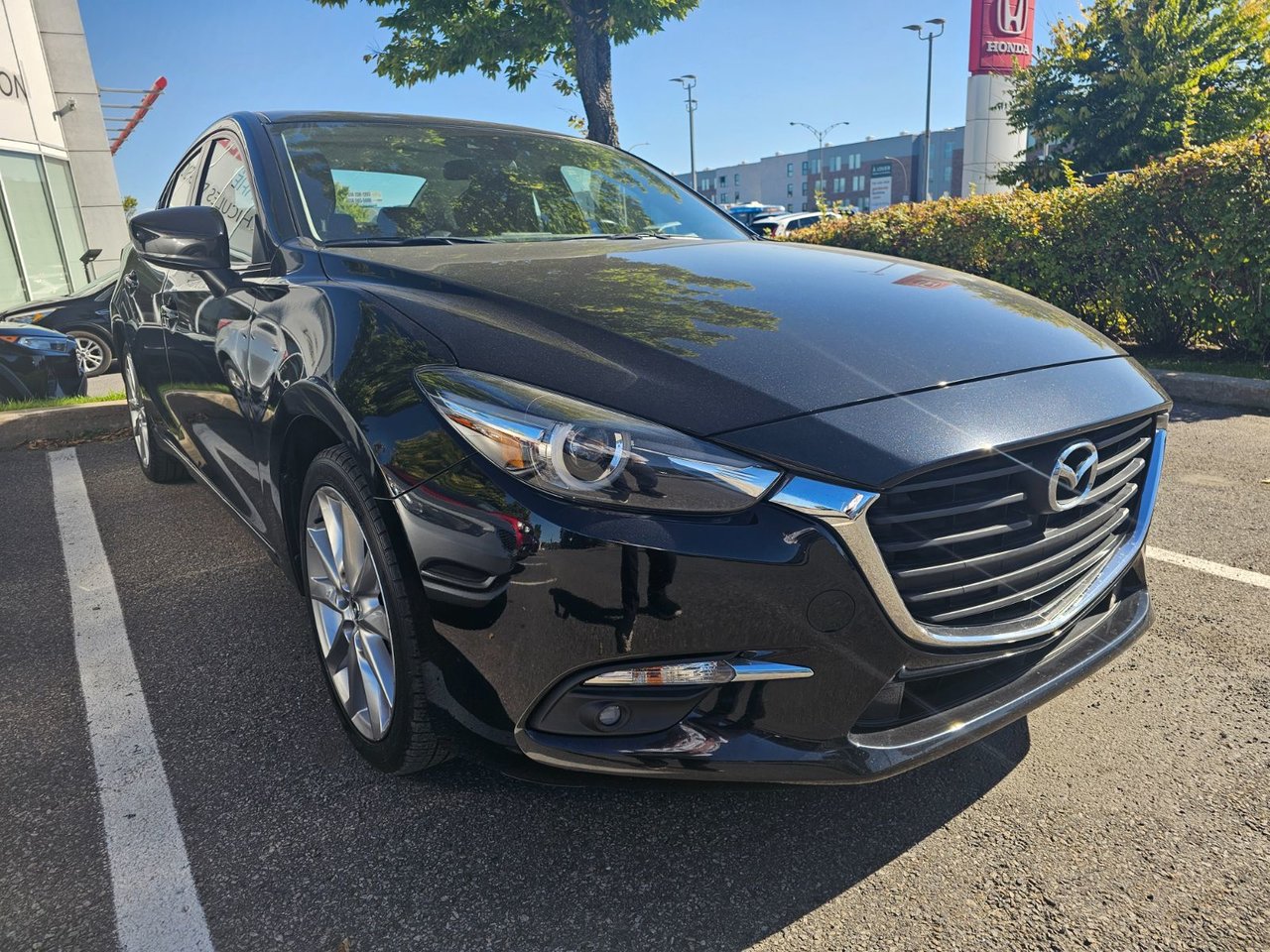 Jet Black Mica 2017 Mazda MAZDA3 Sedan Automatic