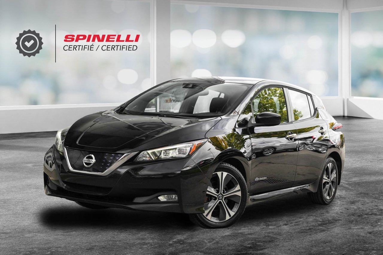 Super Black 2019 Nissan LEAF Hatchback Front-Wheel Drive Continuously Variable Transmission