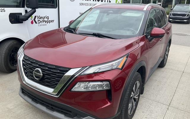 Red (Scarlet Ember Pearl Metallic) 2021 Nissan Rogue SUV / Crossover All-Wheel Drive Continuously Variable Transmission