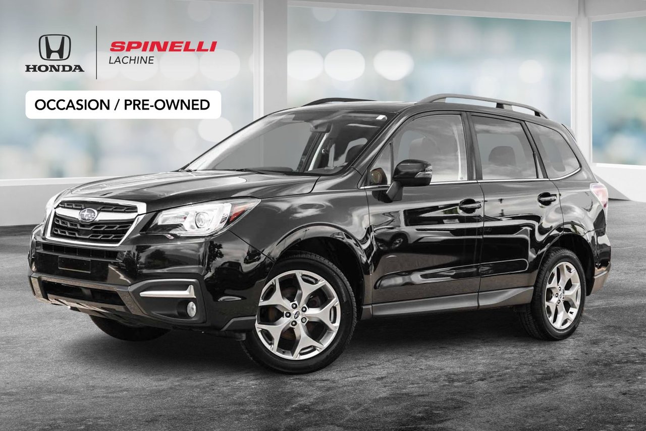 Crystal Black Silica 2017 Subaru Forester 2.5i Limited SUV / Crossover All-Wheel Drive Continuously Variable Transmission