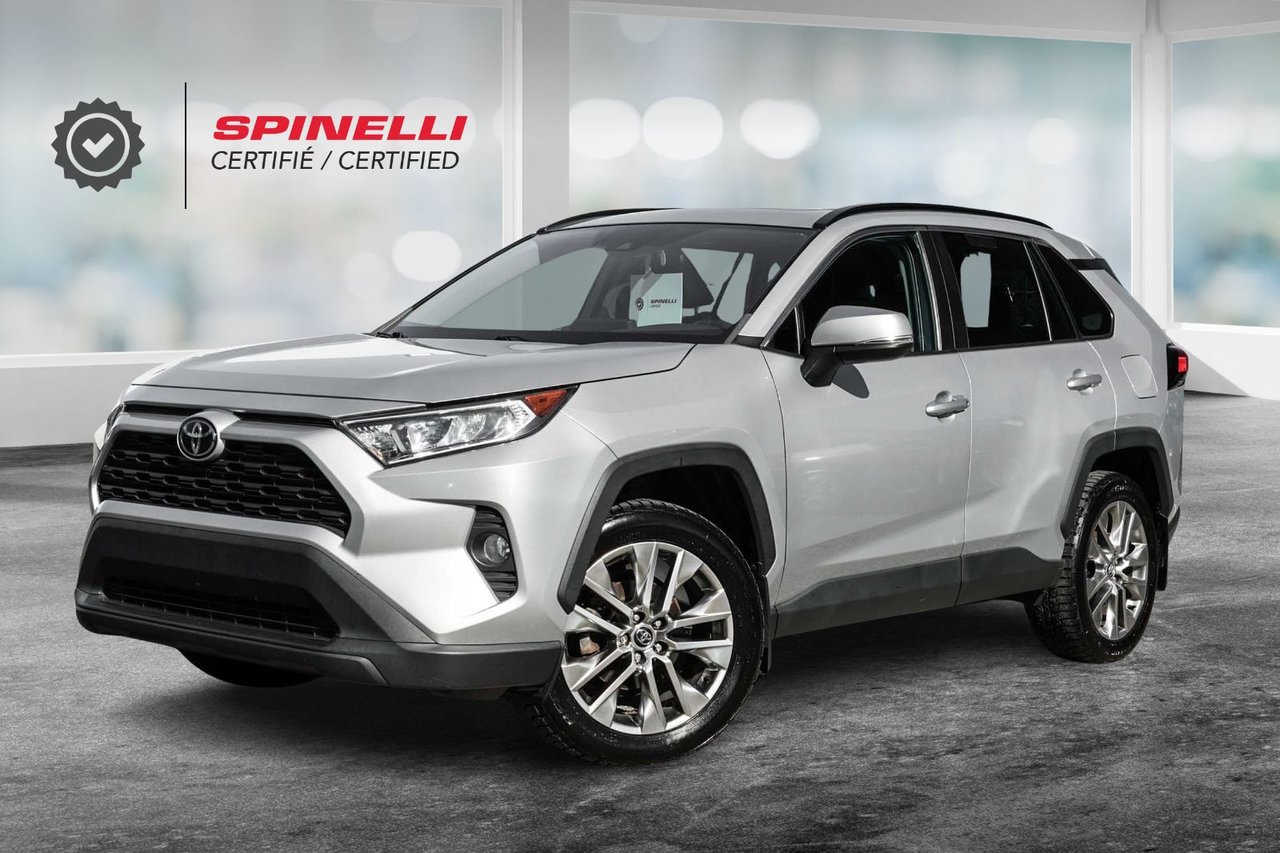 Silver Sky Metallic 2019 Toyota RAV4 SUV / Crossover All-Wheel Drive Automatic