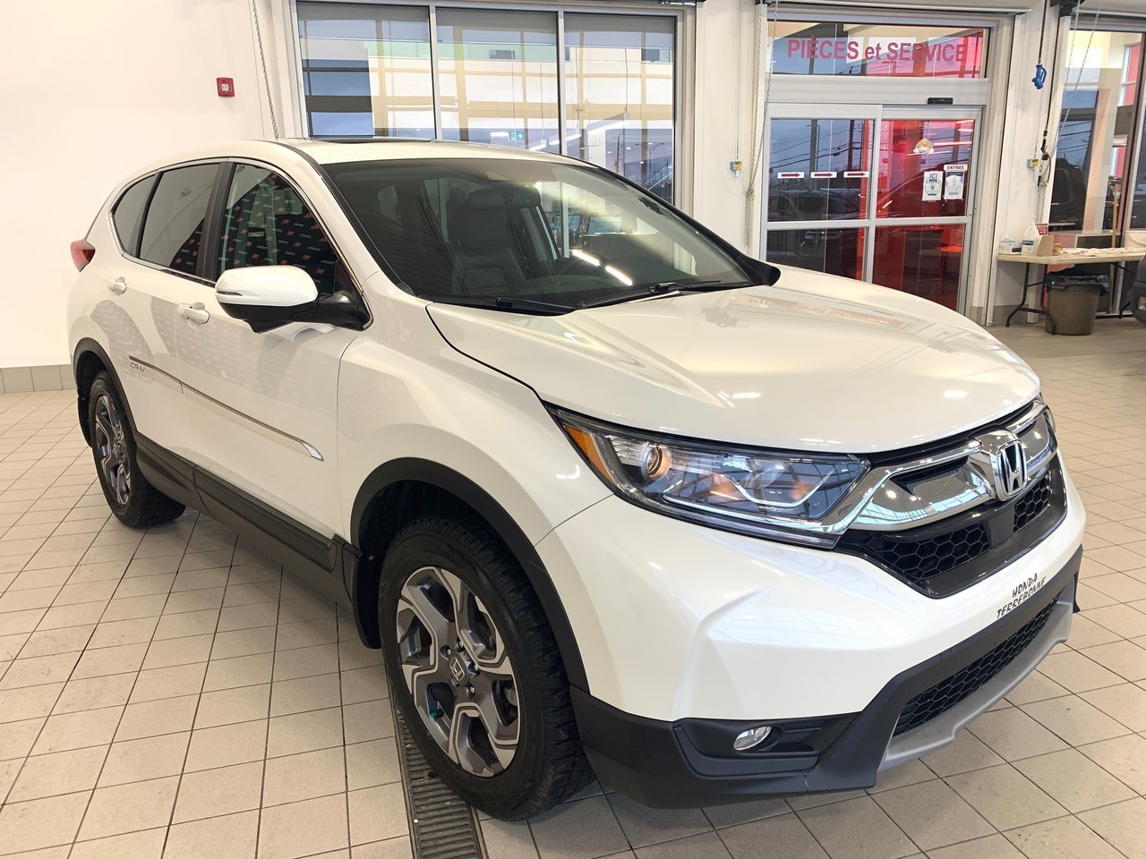 La Ruotante Porte-cl/és de Voiture Honda en Cuir et Acier chrom/é