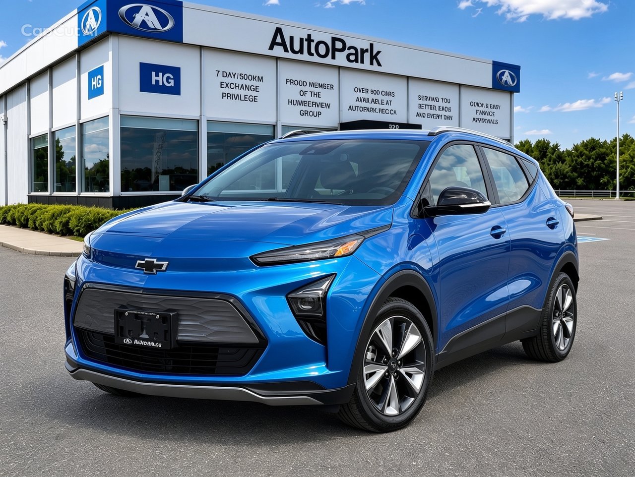 Bright Blue Metallic 2023 Chevrolet Bolt EUV LT FWD Hatchback Front-Wheel Drive Automatic