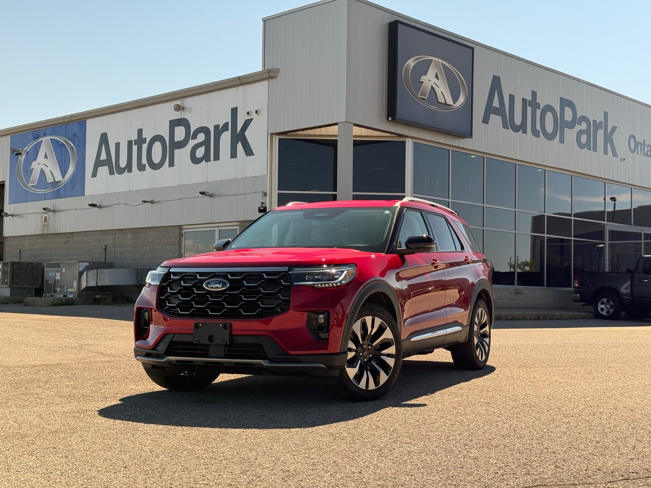 Red 2025 Ford Explorer SUV / Crossover All-Wheel Drive Automatic