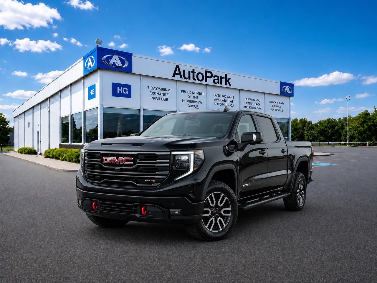 Onyx Black 2023 GMC Sierra 1500 Pickup Truck Four-Wheel Drive Automatic