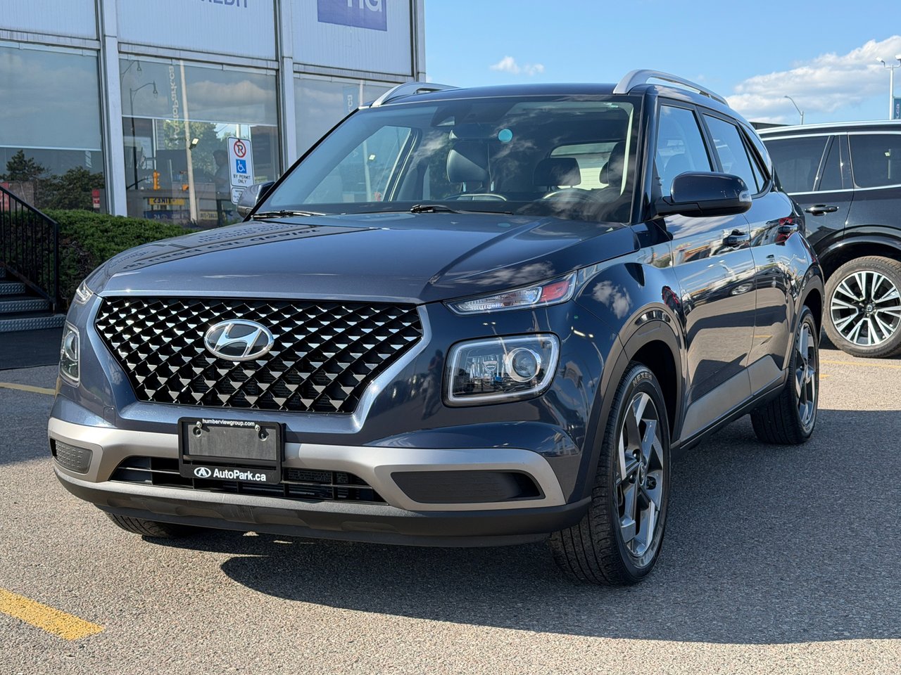 Denim Blue 2021 Hyundai Venue SUV / Crossover Continuously Variable Transmission