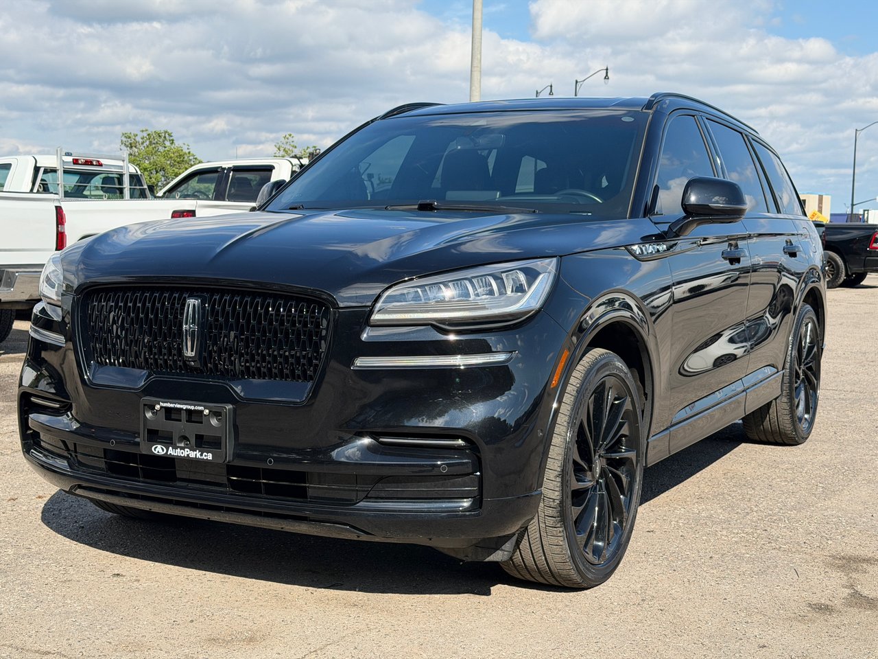 Black 2022 Lincoln Aviator Reserve AWD SUV / Crossover All-Wheel Drive Automatic