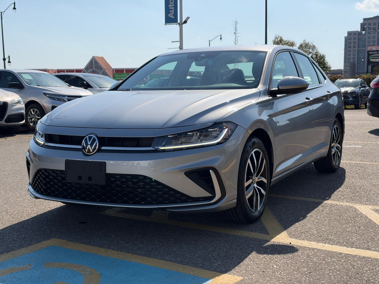 Gray 2026 Volkswagen Jetta Sedan Automatic