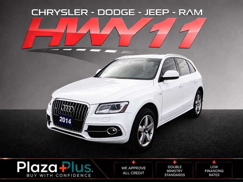 White 2014 Audi Q5 2.0T quattro Technik SUV / Crossover Automatic