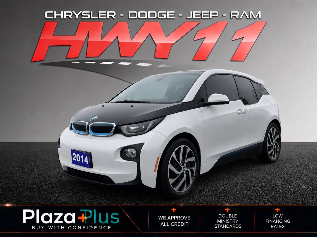 White 2014 BMW i3 RWD with Range Extender Wagon Rear-Wheel Drive Automatic
