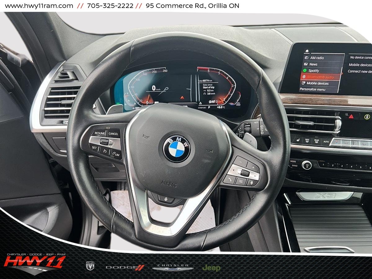 2022 BMW X3 XDRIVE30I NAVIGATION | APPLE CARPLAY | GREAT DEAL