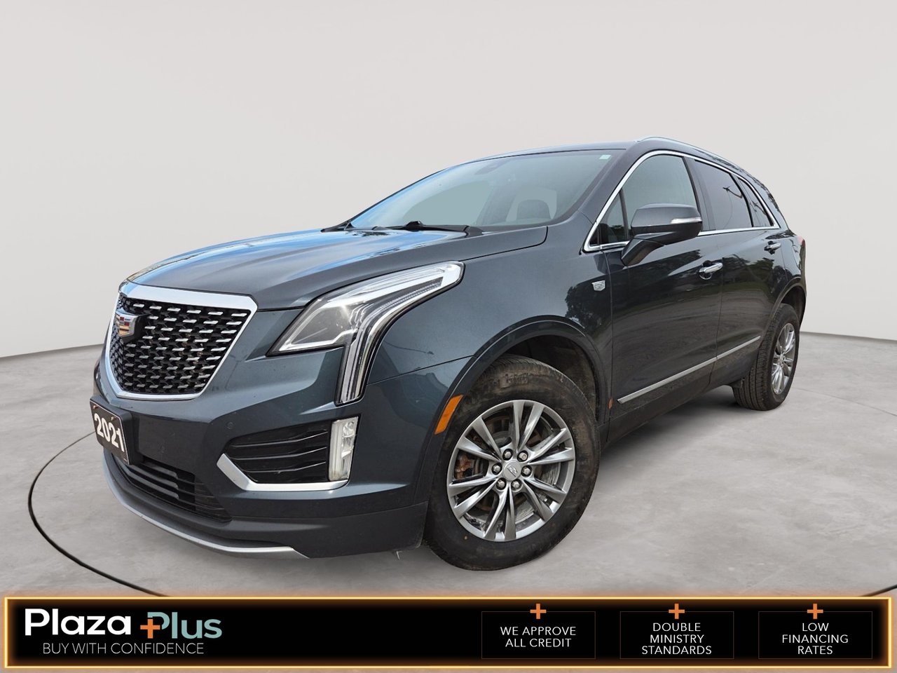 Blue 2021 Cadillac XT5 SUV / Crossover Four-Wheel Drive Automatic