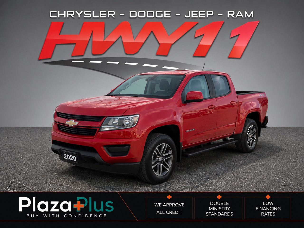 2020 Chevrolet Colorado Work Truck Crew Cab 4WD