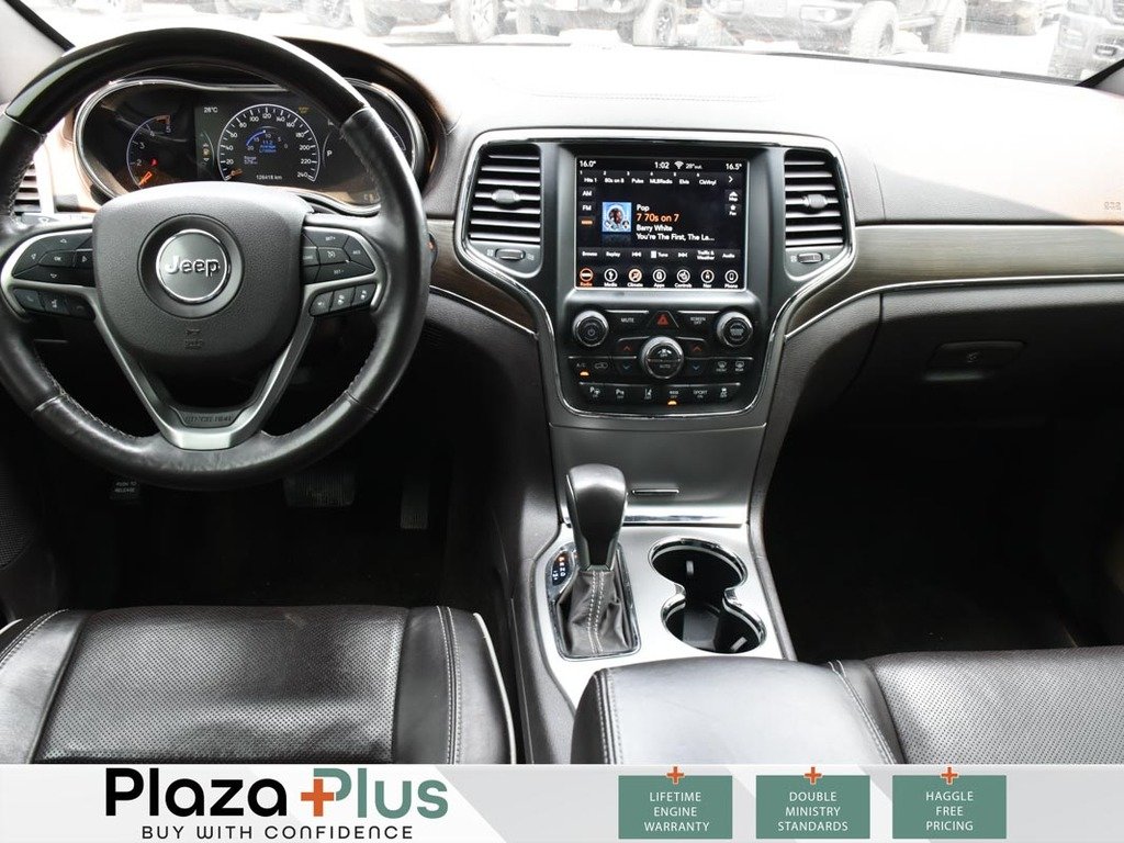 2018 Jeep Grand Cherokee Overland DIESEL | GREAT CONDITION! | CLEAN CARFAX NO ACCIDENT | BROWN LEATHER |