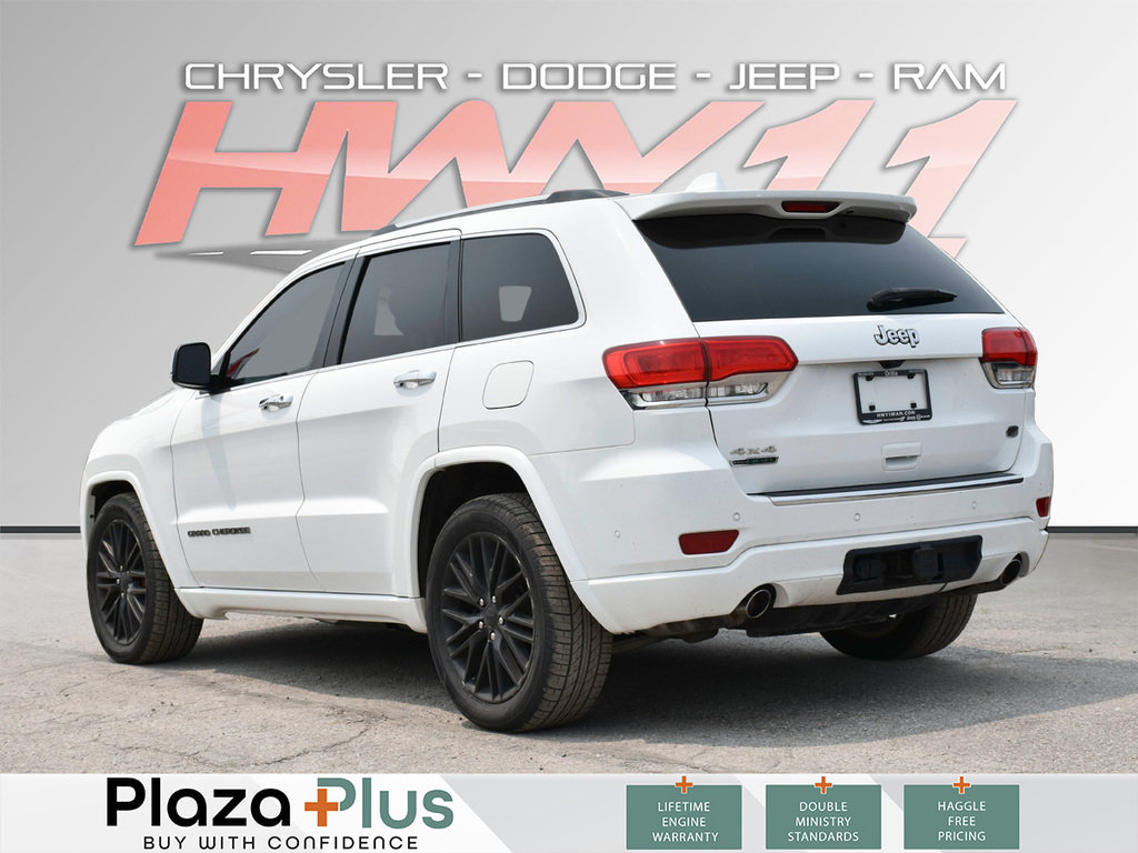 2018 Jeep Grand Cherokee Overland DIESEL | GREAT CONDITION! | CLEAN CARFAX NO ACCIDENT | BROWN LEATHER |