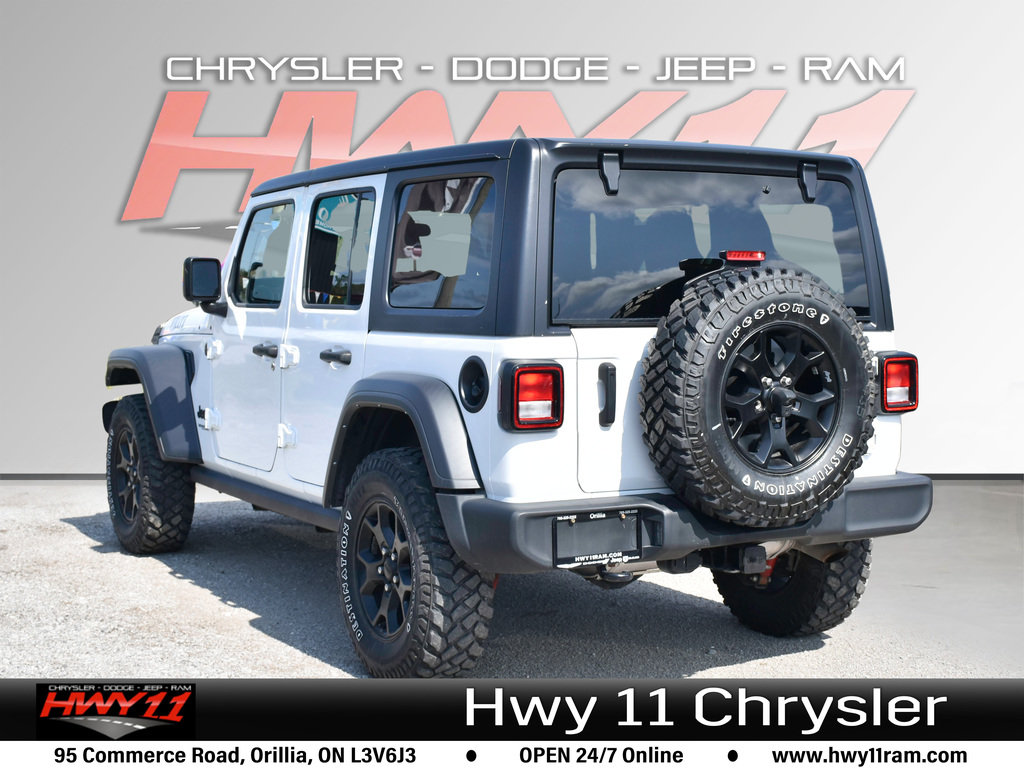 2021 Jeep Wrangler Unlimited Willys LOW KM | CLEAN CARFAX | PUSH BUTTON START