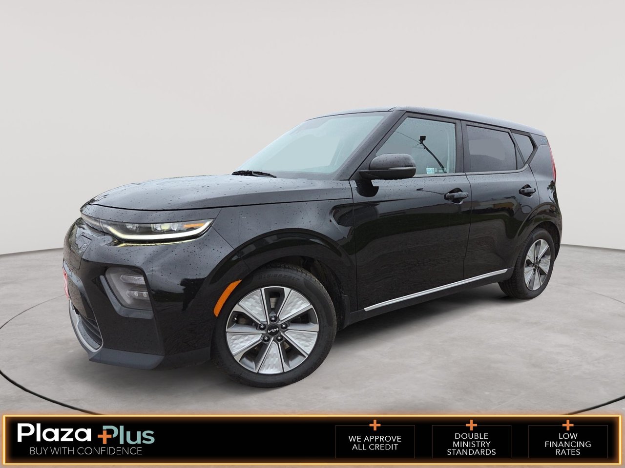 Black 2022 Kia Soul EV Wagon Automatic