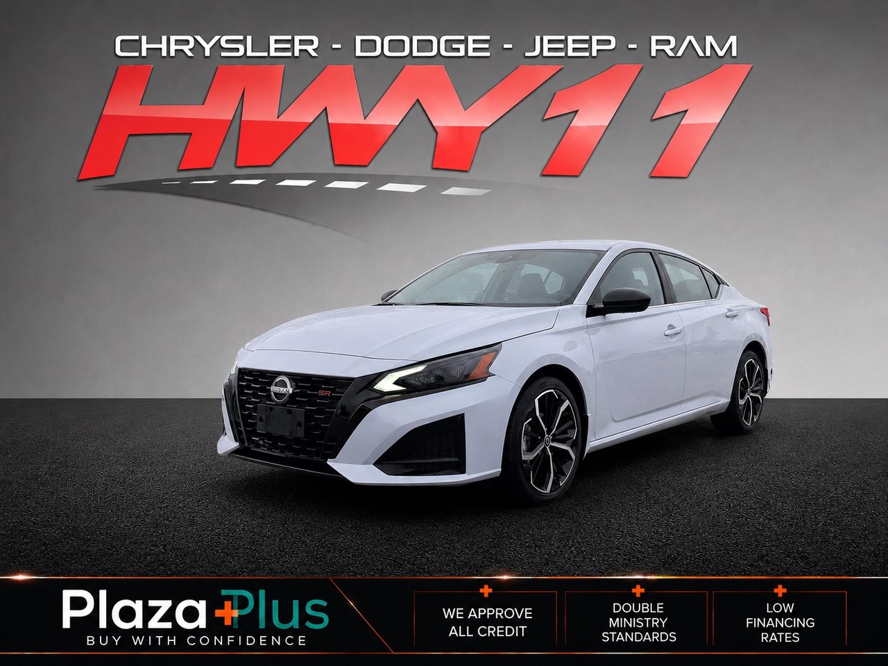 Gray 2024 Nissan Altima 2.5 SR AWD Sedan All-Wheel Drive