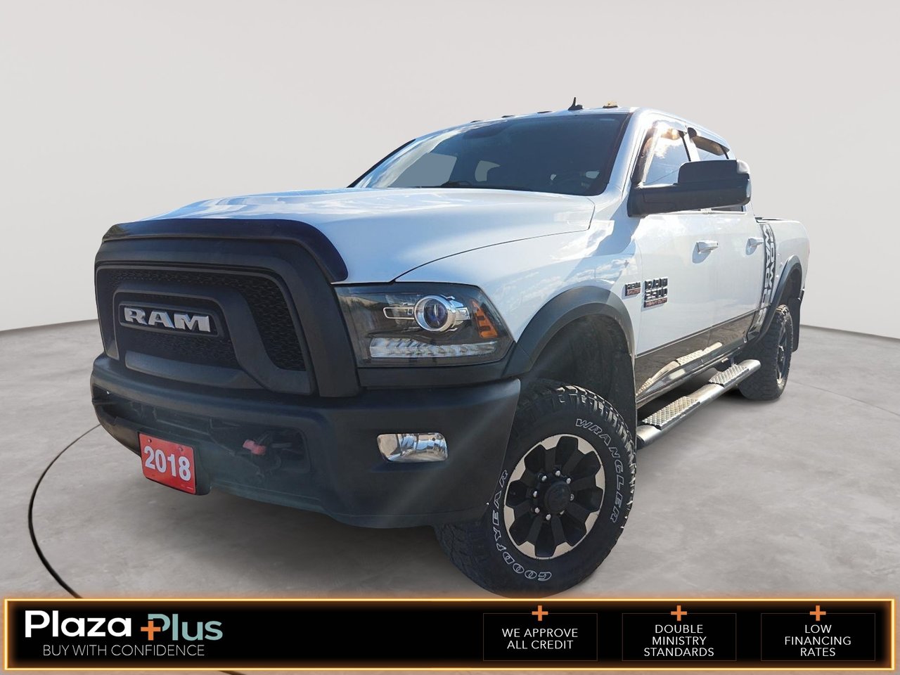 White 2018 RAM 2500 Pickup Truck Four-Wheel Drive Automatic