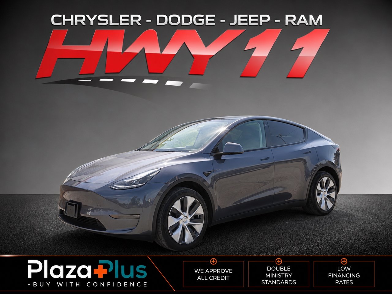 Gray 2022 Tesla Model Y Long Range AWD SUV / Crossover All-Wheel Drive Automatic