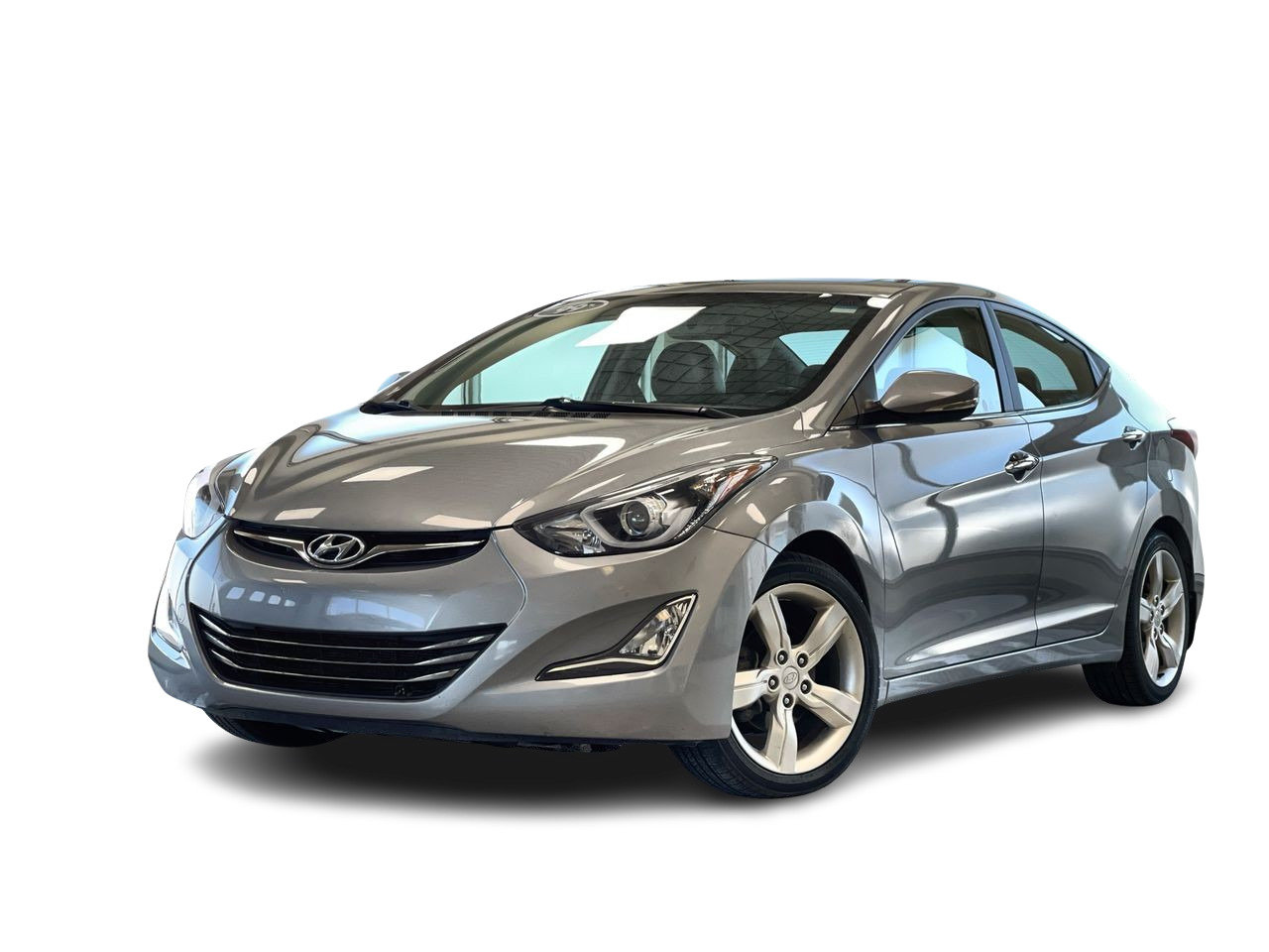 Gray 2015 Hyundai Elantra Sedan Front-Wheel Drive Automatic