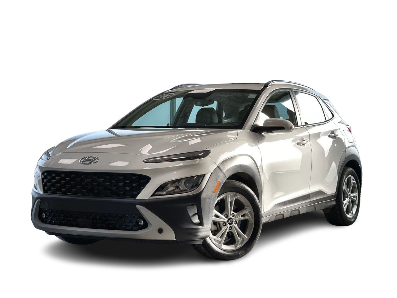 Atlas White 2022 Hyundai Kona SUV / Crossover All-Wheel Drive Automatic