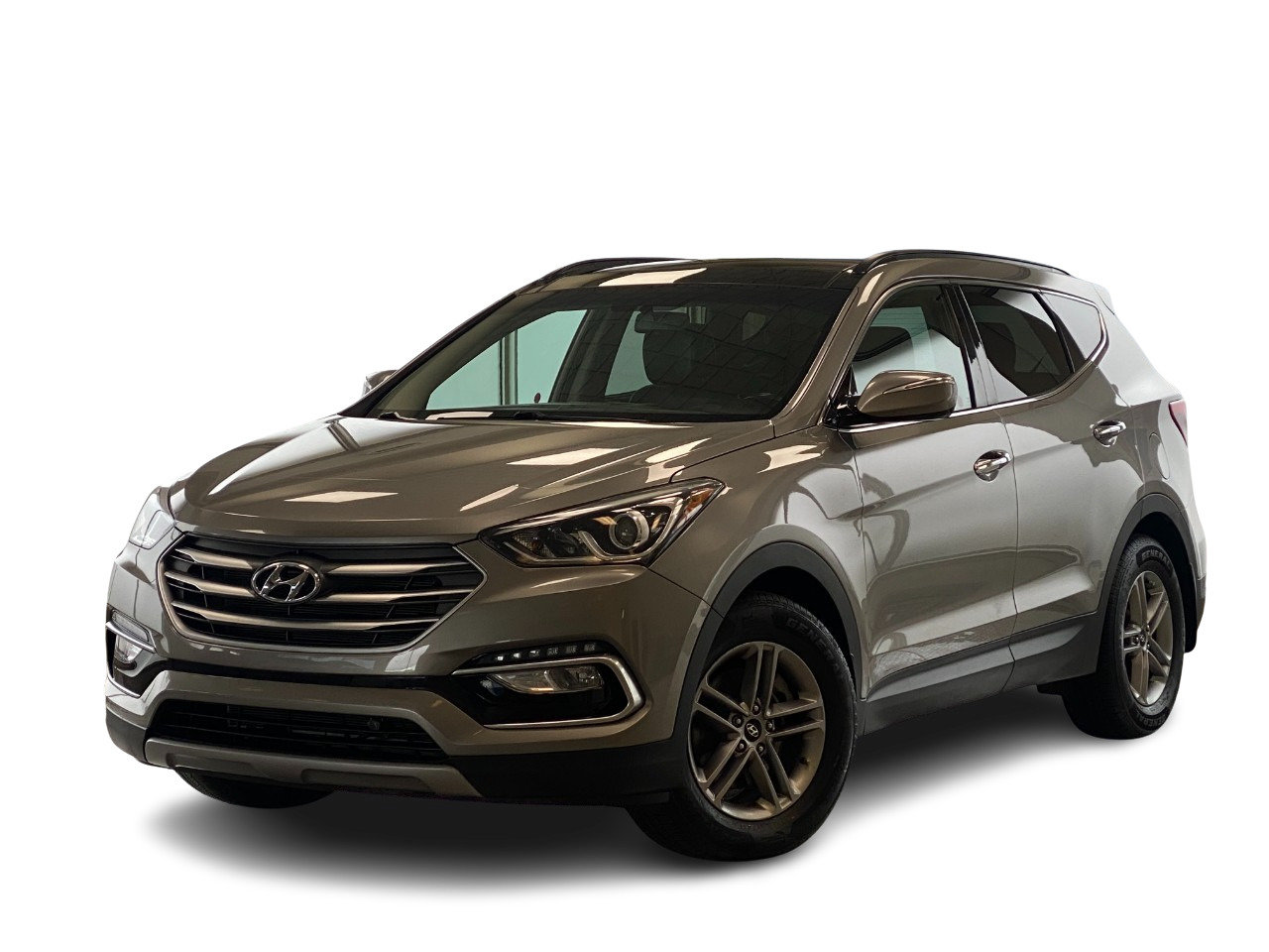 Titanium Silver 2017 Hyundai Santa Fe Sport 2.4L AWD SUV / Crossover All-Wheel Drive Automatic