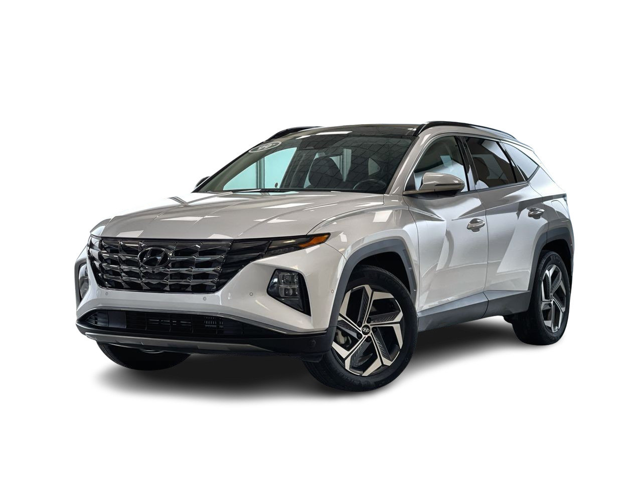 Crystal white Pearl 2023 Hyundai Tucson Hybrid SUV / Crossover Automatic
