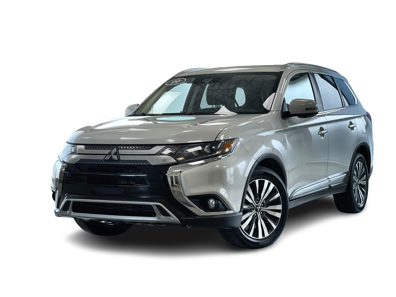 Pearl White 2020 Mitsubishi Outlander SUV / Crossover All-Wheel Drive Automatic