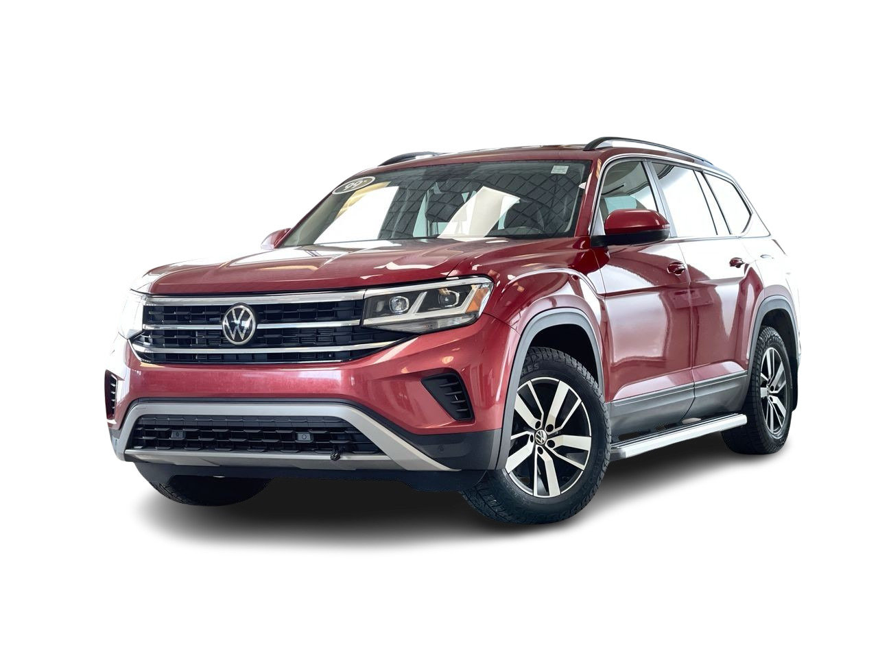 Aurora Red Chroma 2021 Volkswagen Atlas SUV / Crossover Automatic