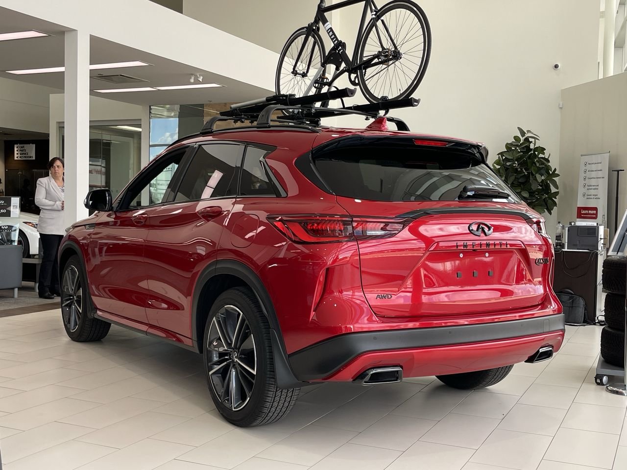 New 2023 Dynamic Sunstone Red INFINITI SPORT image 7