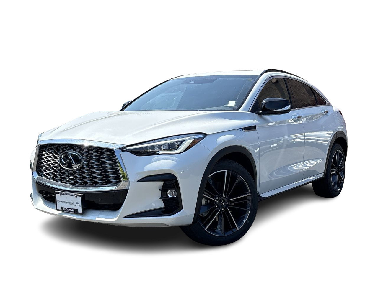Radiant White 2025 INFINITI QX55 SUV / Crossover All-Wheel Drive Automatic