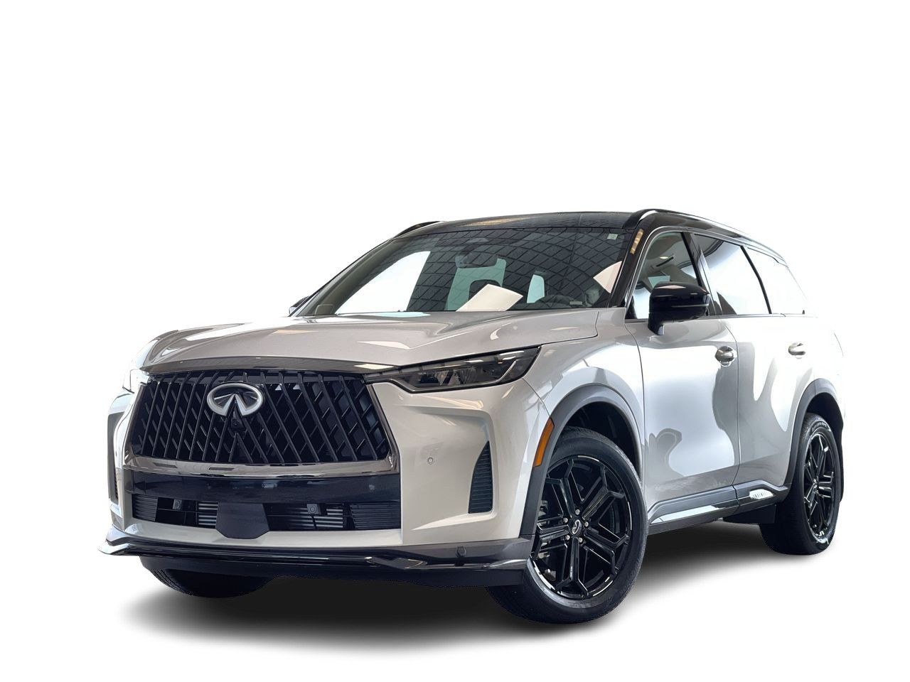 2-Tone Black Obsidian / Radiant White 2026 INFINITI QX60 SUV / Crossover All-Wheel Drive Automatic