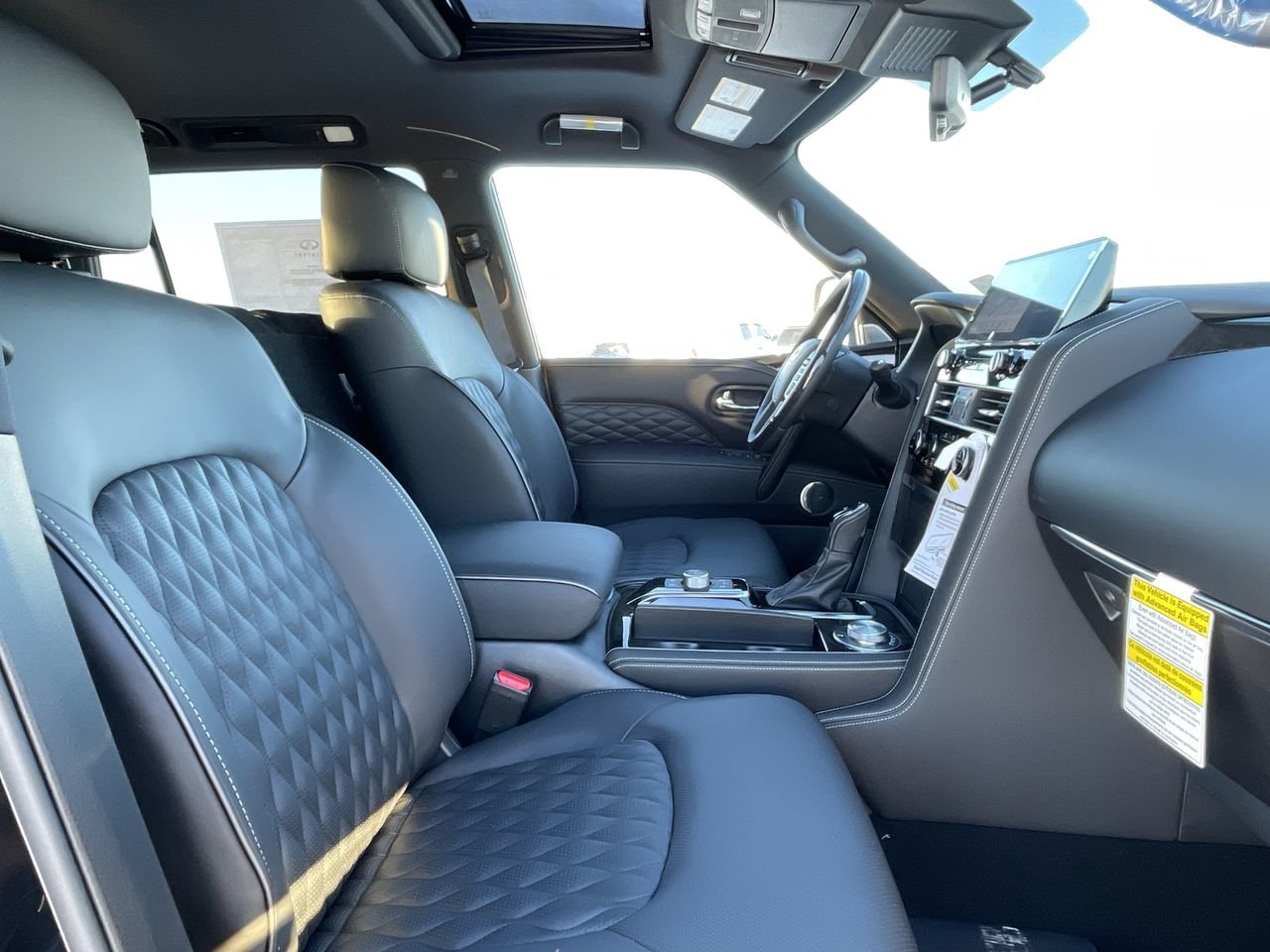New 2023 Mineral Black INFINITI 8 PASSENGER, ProACTIVE image 34