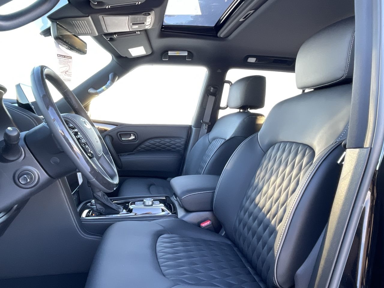 New 2023 Mineral Black INFINITI 8 PASSENGER, ProACTIVE image 20