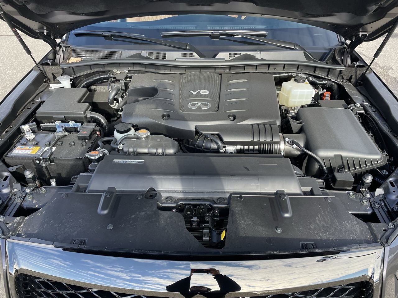 New 2023 Anthracite Gray INFINITI 7 PASSENGER, ProACTIVE image 20