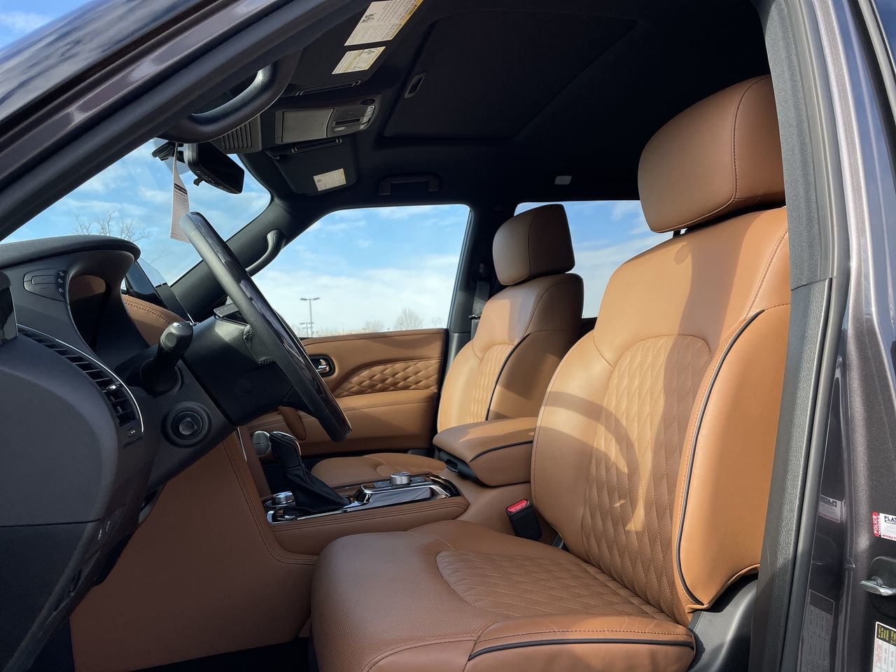 New 2023 Anthracite Gray INFINITI 7 PASSENGER, ProACTIVE image 21