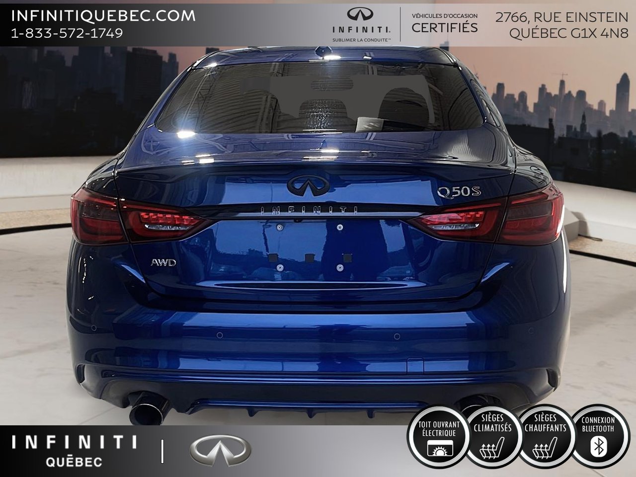 Used 2020 Infiniti Q50 with 67,500 km for sale at Otogo