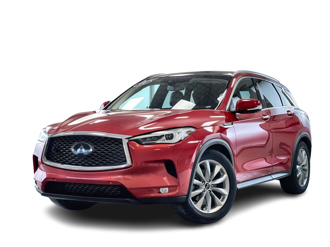 Dynamic Sunstone Red Met 2020 INFINITI QX50 SUV / Crossover All-Wheel Drive Automatic