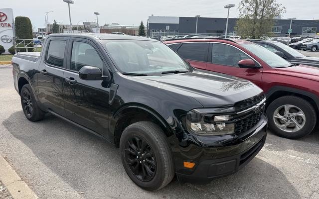 Shadow Black 2024 Ford Maverick XLT SuperCrew AWD Pickup Truck All-Wheel Drive Automatic