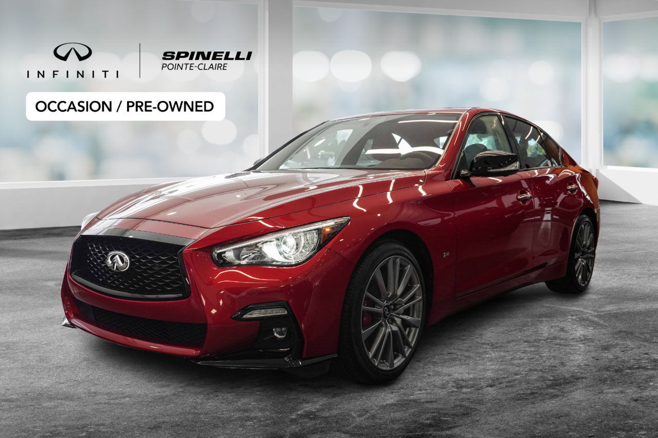 2023 INFINITI Q50 Red Sport 400 AWD