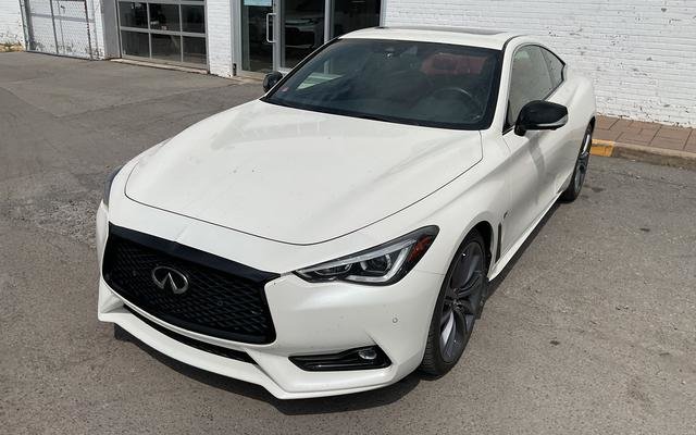 Majestic White Pearl 2022 INFINITI Q60 Coupe All-Wheel Drive Automatic