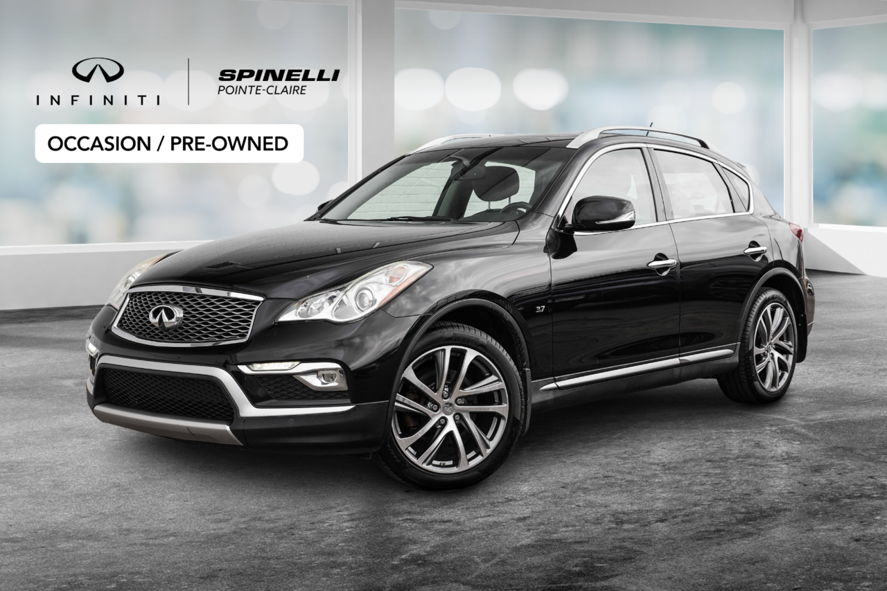 Black Obsidian 2017 INFINITI QX50 SUV / Crossover All-Wheel Drive Automatic