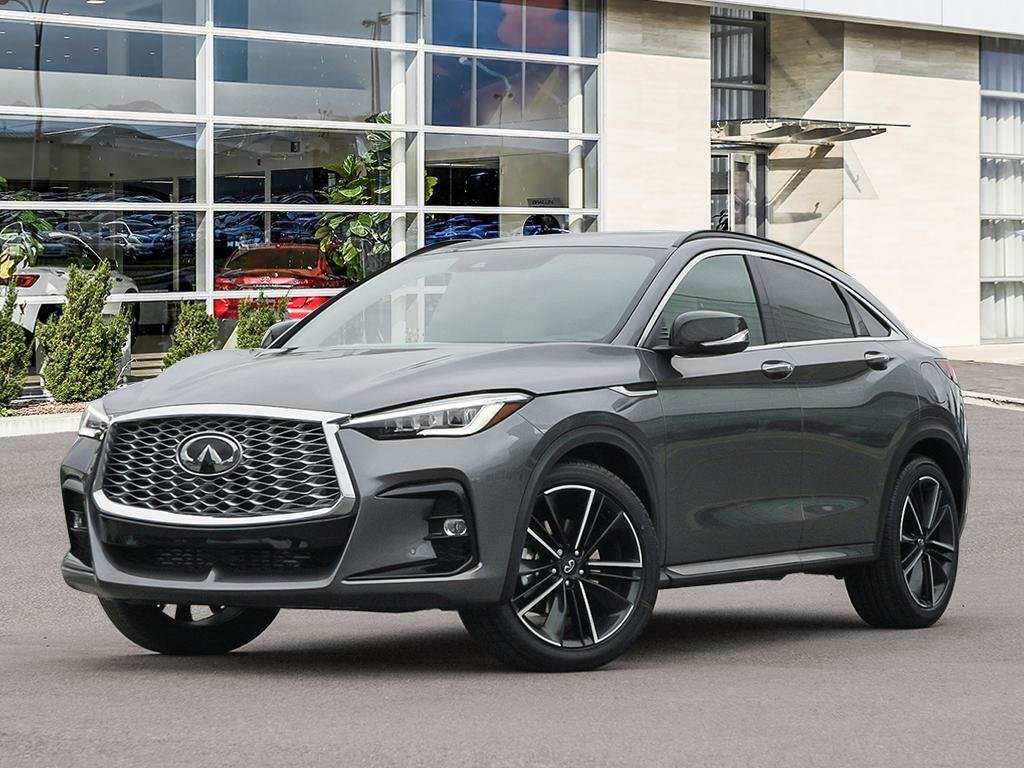 Gray (Graphite Shadow Metallic) 2025 INFINITI QX55 Essential AWD SUV / Crossover All-Wheel Drive Automatic