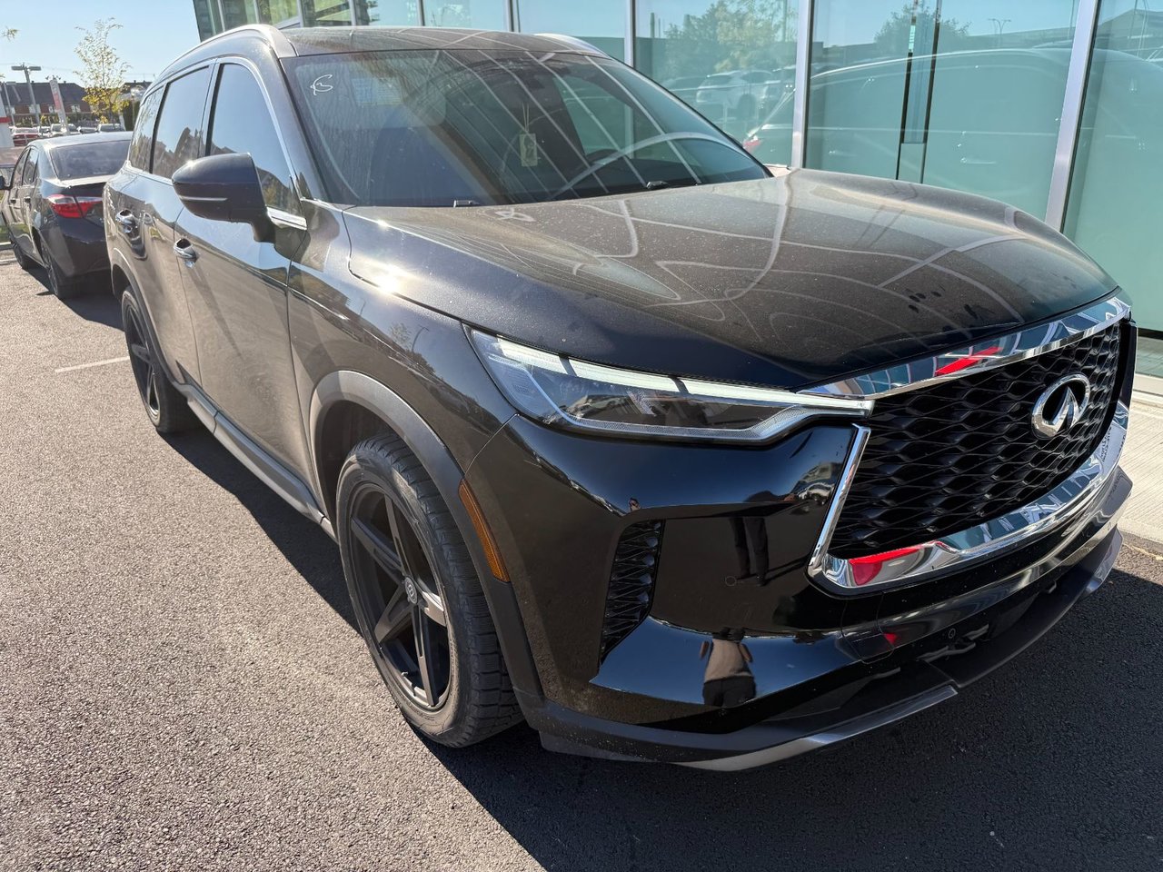 Mineral Black Pearl 2022 INFINITI QX60 SUV / Crossover All-Wheel Drive Automatic