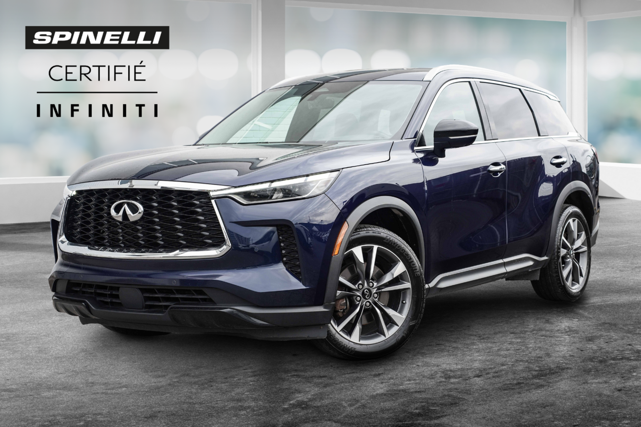 Grand Blue Pearl Metallic 2023 INFINITI QX60 SUV / Crossover All-Wheel Drive Automatic