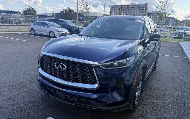 Grand Blue Pearl Metallic 2023 INFINITI QX60 SUV / Crossover All-Wheel Drive Automatic