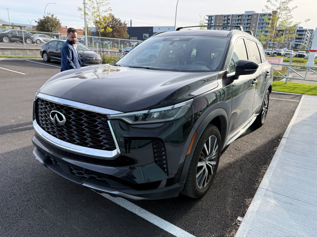 Mineral Black Pearl 2023 INFINITI QX60 SUV / Crossover All-Wheel Drive Automatic