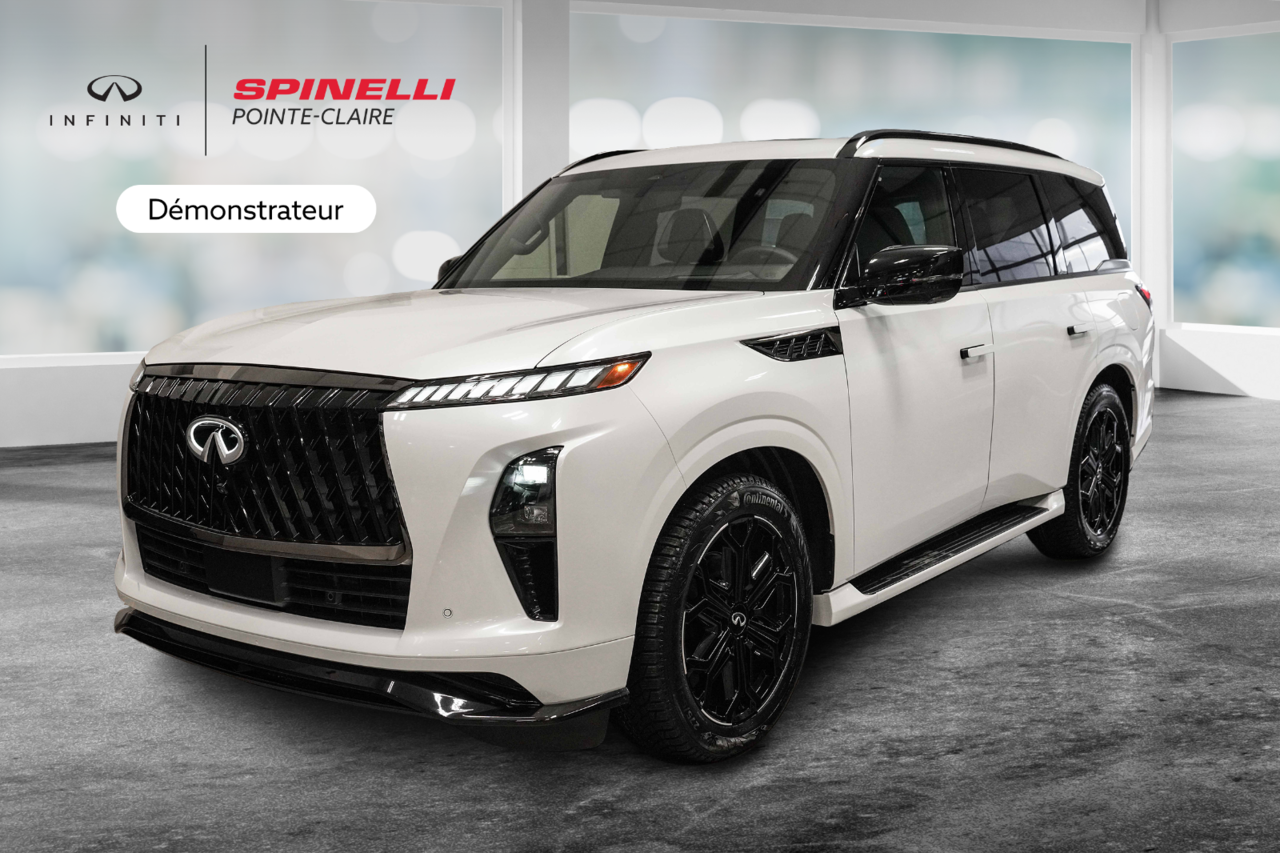 Radiant White 2026 INFINITI QX80 Sport AWD SUV / Crossover All-Wheel Drive Automatic