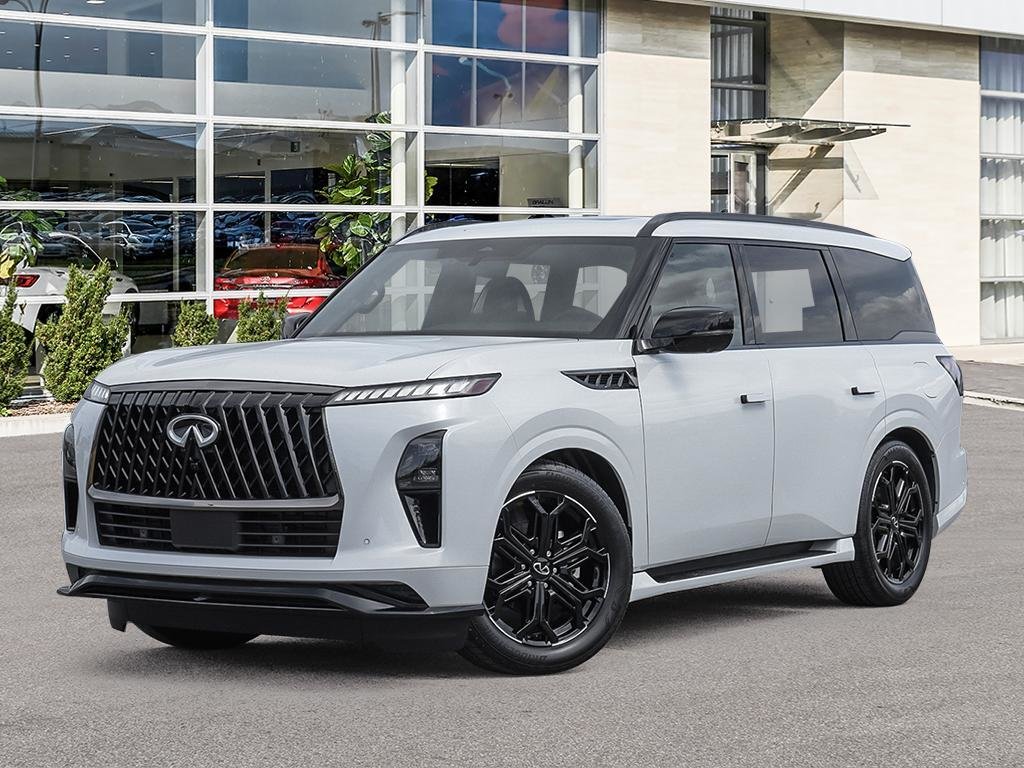 Radiant White TriCoat Pearl 2026 INFINITI QX80 Sport AWD SUV / Crossover All-Wheel Drive Automatic